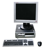 HP D530 Desktop PC 2.66 MHZ, 512 RAM ,40GB HDD, 17 Inch TFT, CD Drive, XP Pro